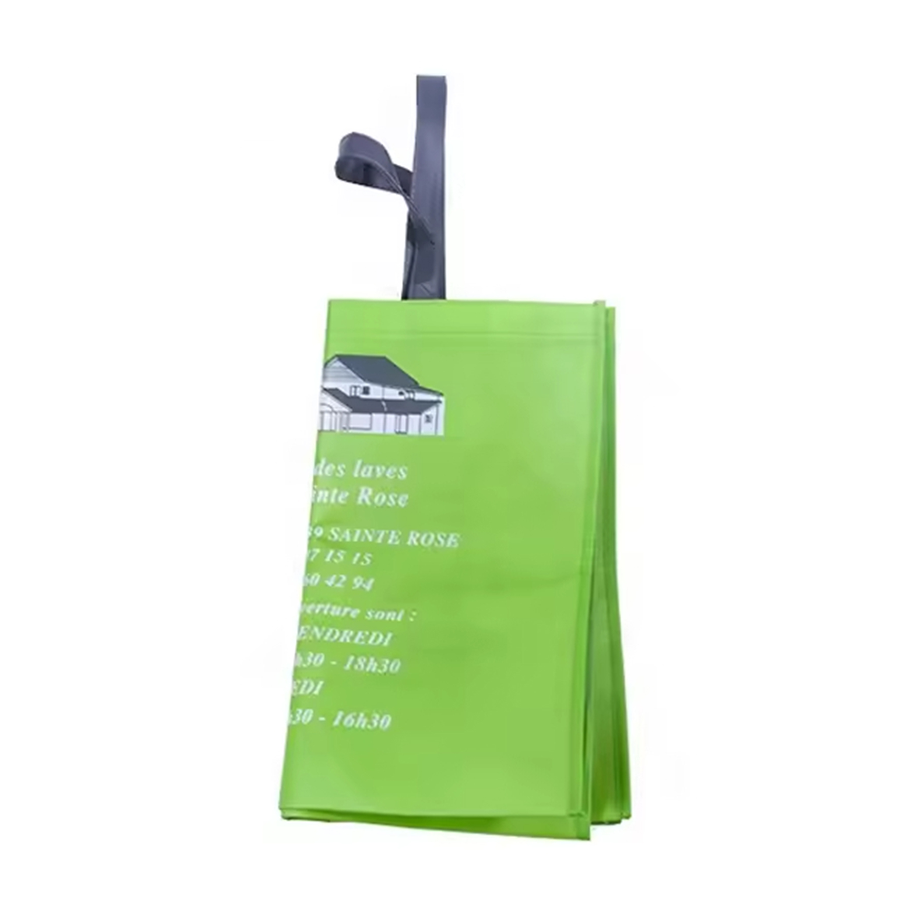 Custom Full Color Large Laminated Non Woven Tote Bag - Image 3