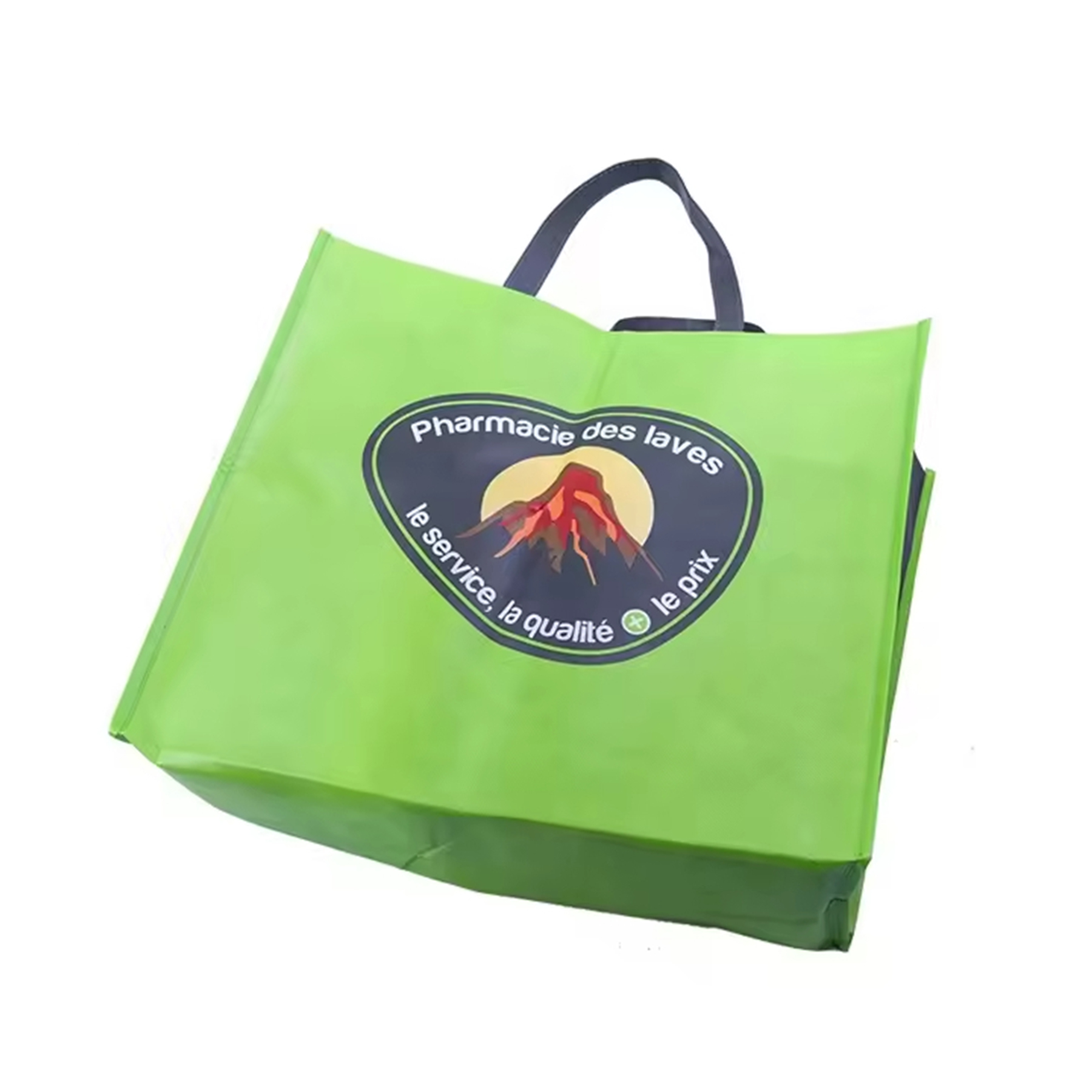 Custom Full Color Large Laminated Non Woven Tote Bag - Image 4