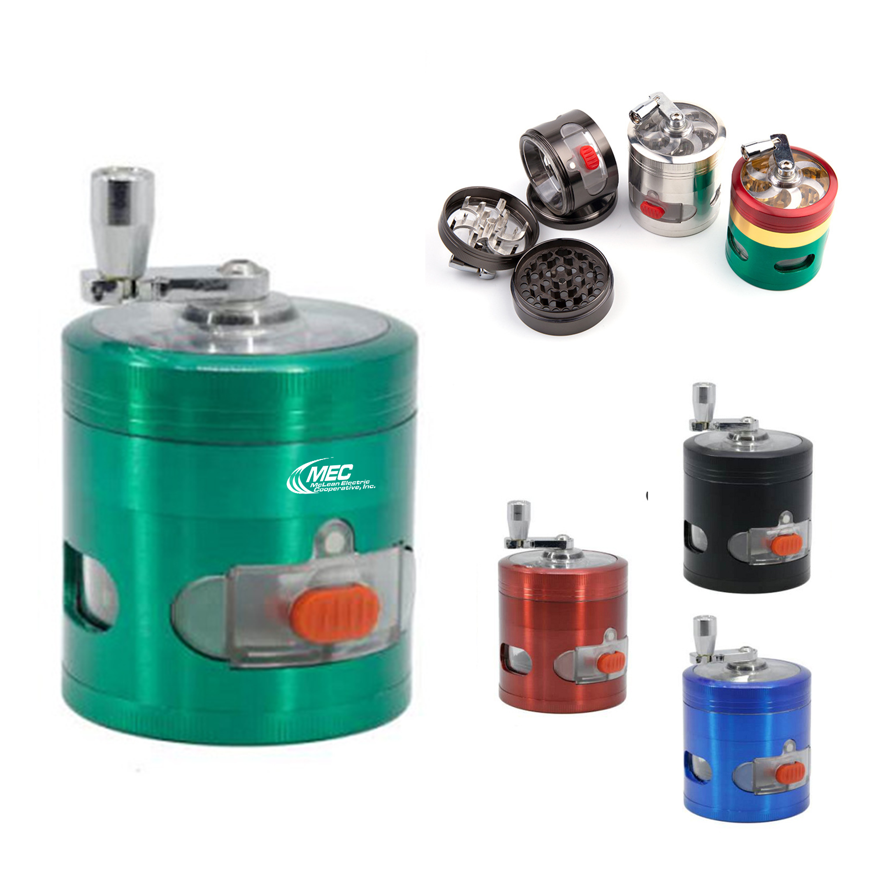 Manual Spice Grinder with Handle