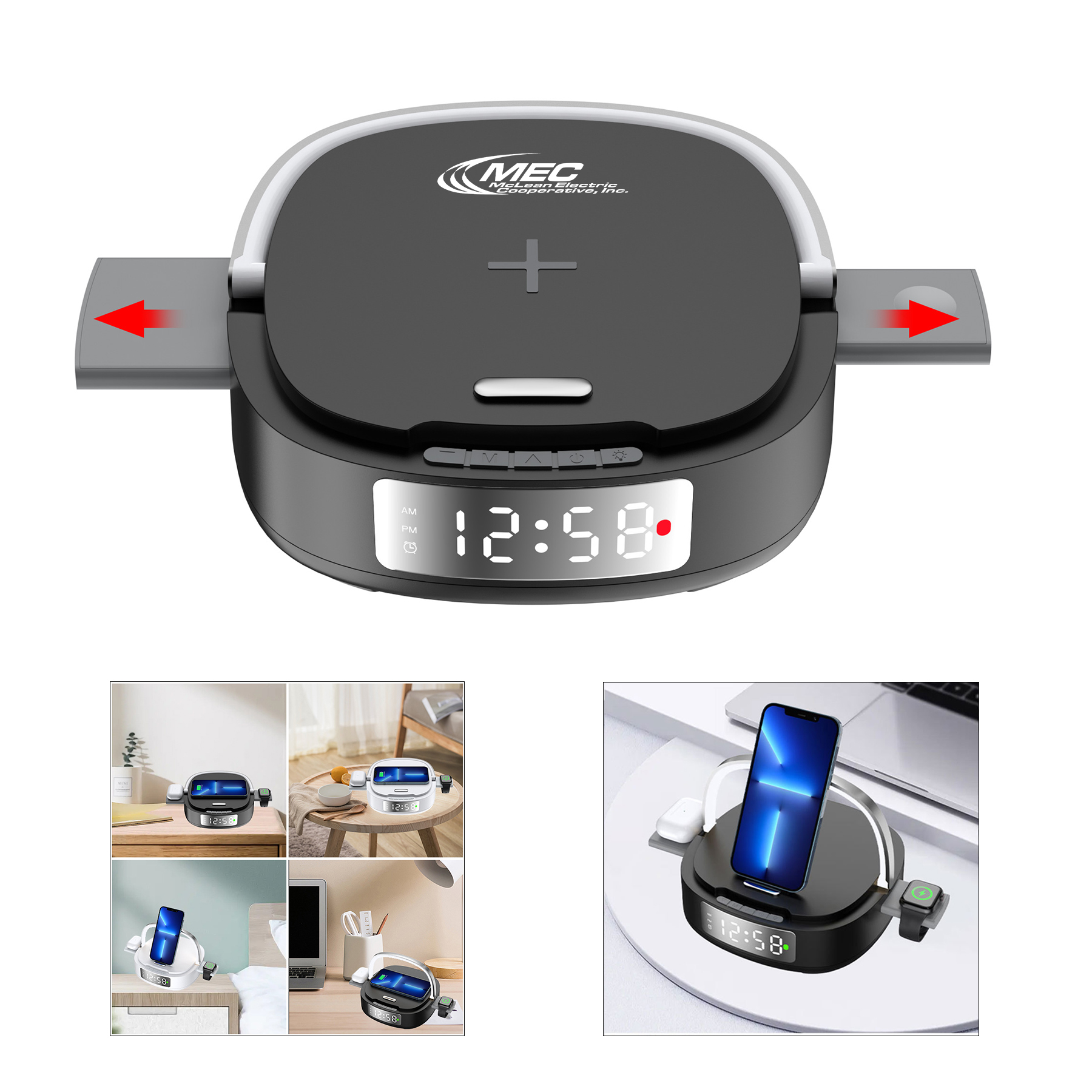 5 in 1 Multifunction Wireless Charging Station