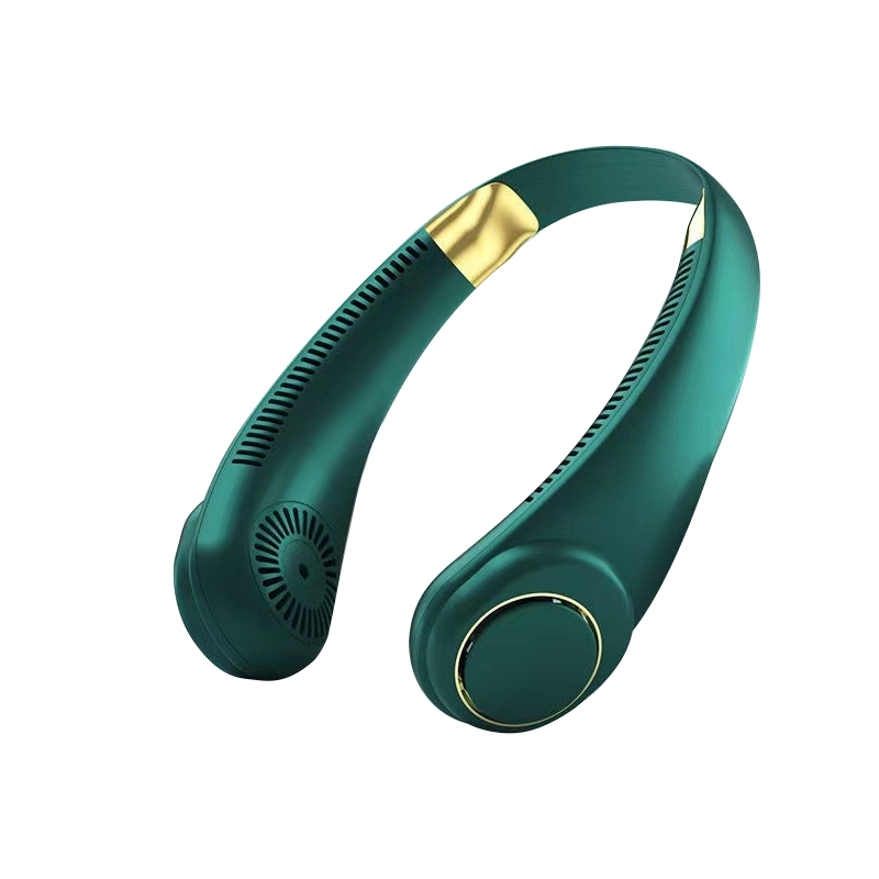 USB Portable Leafless Hanging Neck Electric Fan - Image 5