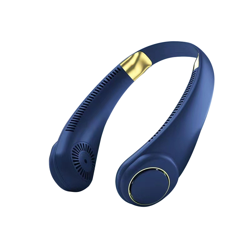 USB Portable Leafless Hanging Neck Electric Fan - Image 4