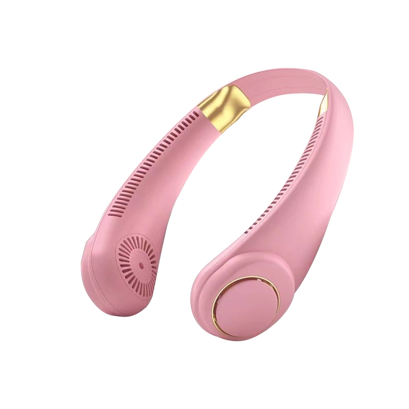 USB Portable Leafless Hanging Neck Electric Fan - Image 3