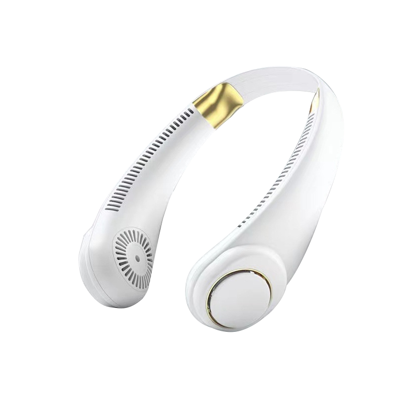 USB Portable Leafless Hanging Neck Electric Fan - Image 2