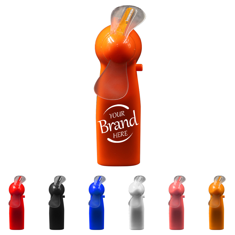 Handheld Fan With LED Message