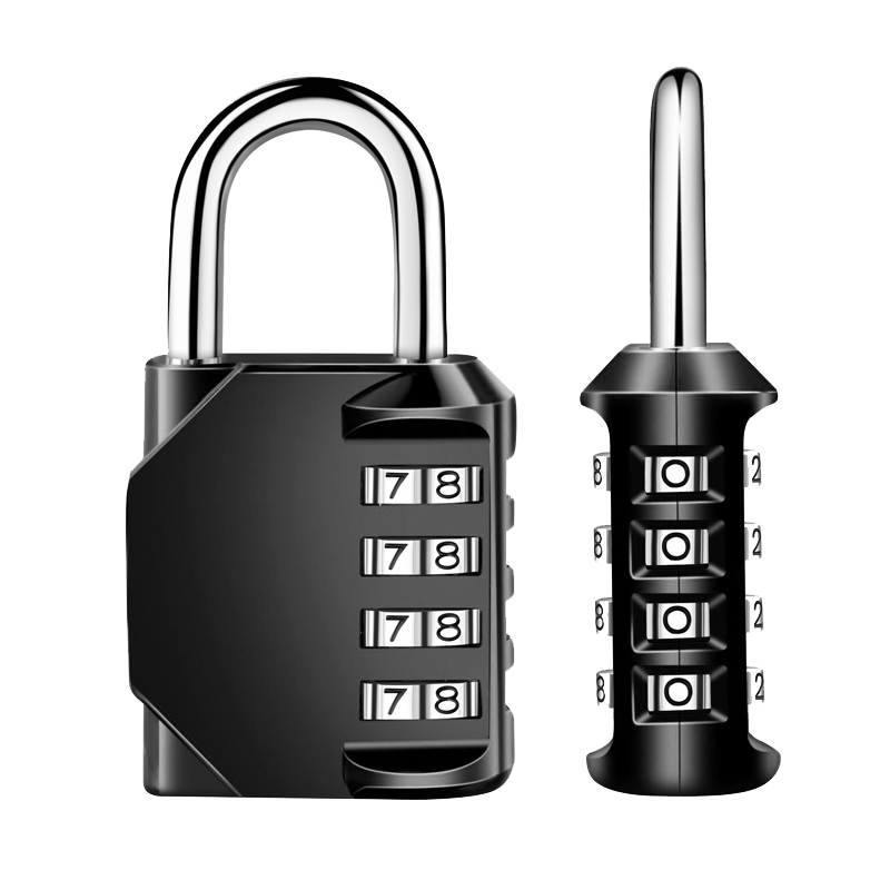 Alloy 4 Digit Combination Padlock - Image 5