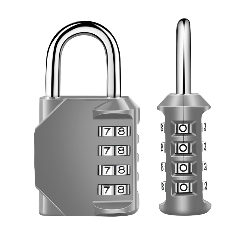 Alloy 4 Digit Combination Padlock - Image 4