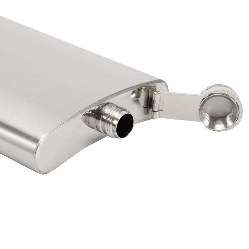8oz Portable Stainless Steel Flask - Image 3