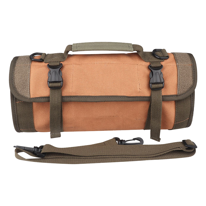 Roll Type Multifunctional Tool Canvas Pouch - Image 2