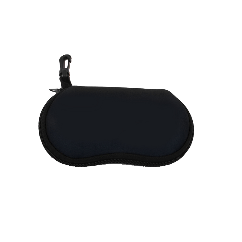 Neoprene Zipper Eyeglass Case With Clip - Image 6