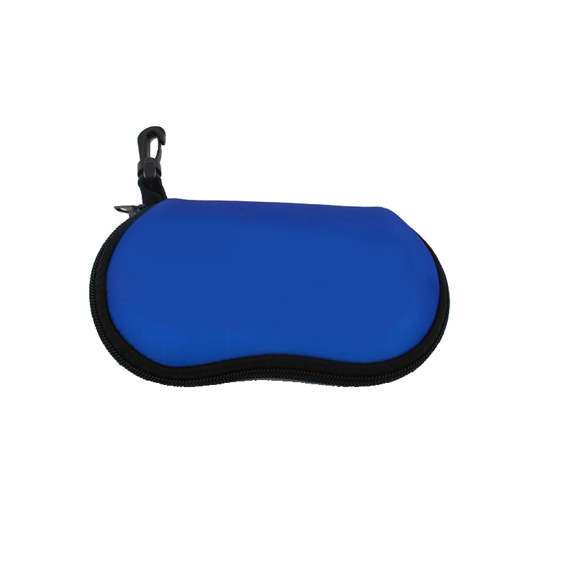 Neoprene Zipper Eyeglass Case With Clip - Image 5